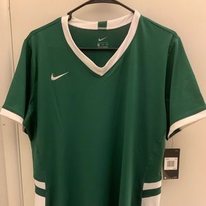Nike sport V-neck shirt for women. Never worn